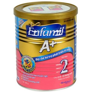 Sữa bột Enfamil A+ 2 - hộp 400g (dành cho trẻ từ 6 - 12 tháng)