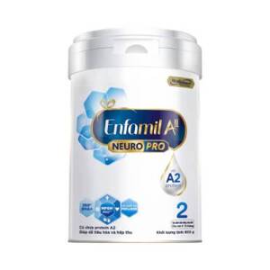 Sữa Enfamil A2 NeuroPro số 2 800g (Follow Up Formula, 6 - 12 tháng tuổi)