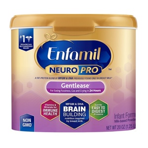 Sữa Enfamil Neuro Pro Gentlease nội địa Mỹ công thức chống nôn trớ cho bé từ 0-12 tháng hộp 567g