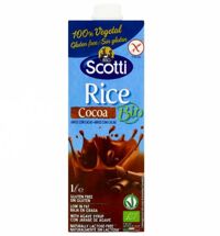 Sữa gạo Cacao hữu cơ Riso Scotti 1L