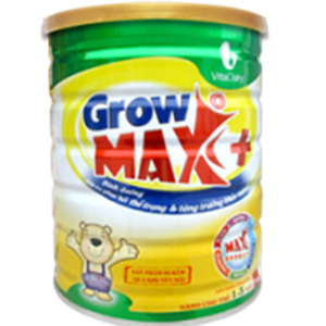 Sữa Grow max+ - hộp 900g (Dinh dưỡng giúp trẻ phục hồi thể trạng và tăng cường khoẻ mạnh)