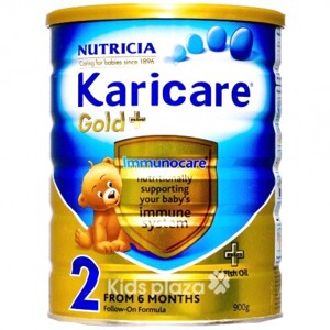 Sữa bột Karicare Gold+ số 2 - hộp 900g (dành cho trẻ từ 6 - 12 tháng)