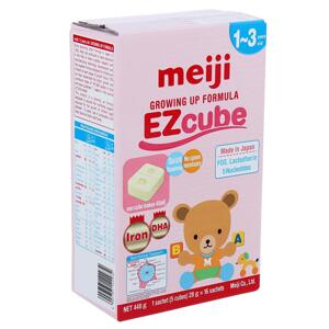 Sữa Meiji EZcube số 9 - dành cho trẻ 12-36 tháng, 448g