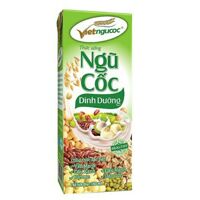 Sữa ngũ cốc dinh dưỡng uống liền Vietngucoc 180ml - Lốc 4 hộp