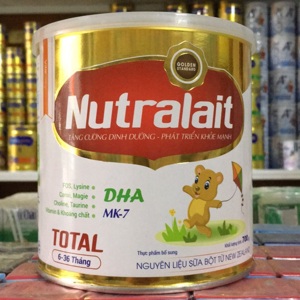 Sữa Nutralait Total - 700g (dành cho bé từ 6-36 tháng)