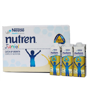 Sữa Nutren Junior pha sẵn 200ml - 24 hôp/thùng (trẻ từ 1-10 tuổi)