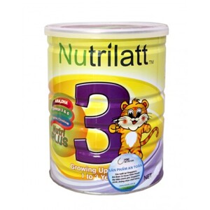 Sữa bột Nutrilatt 3 - hộp 450g (dành cho trẻ từ 1 - 3 tuổi)