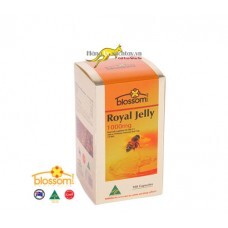 Sữa ong chúa Blossom Úc - Blossom Royal Jelly 10-HDA 1000mg 100 viên