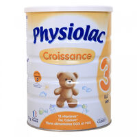 Sữa Physiolac Croissance số 3 900g (dành cho trẻ 1 - 3 tuổi)