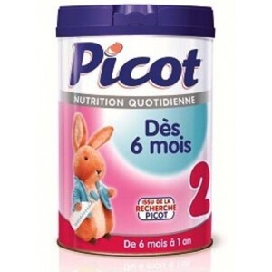 Sữa bột Picot số 2 - hộp 900g (dành cho trẻ từ 6 - 12 tháng)