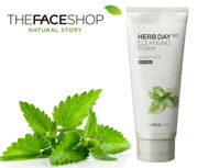 Sữa rửa mặt bạc hà The Face Shop Herb Day 365 Cleansing Foam spearmint 170ml