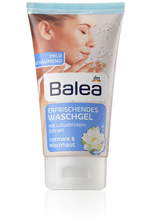 Sữa rửa mặt Balea Erfrischendes Waschgel da thường 150ml