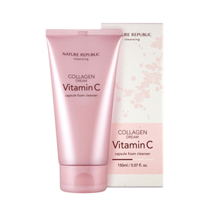 Sữa rửa mặt Collagen Dream Vitamin C Capsule Foam Cleanser 150ml