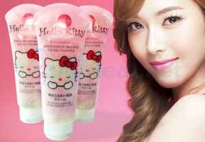 Sữa rửa mặt dạng hạt Hello kitty