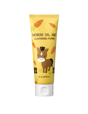 Sữa rửa mặt dầu ngựa seaNtree Horse Oil 100 Cleasing Foam