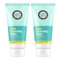 Sữa rửa mặt Deep Cleasing Foam Happy Bath Natural, 175gr