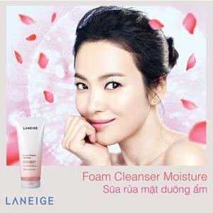 Sữa rửa mặt dưỡng ẩm Foam Cleanser Moisture 180ml