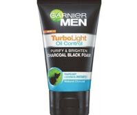 Sữa rửa mặt Garnier Men sạch sâu sáng da Purify & Brighten Charcoal Black Foam 100ml