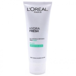 Sữa rửa mặt giảm nhờn LOréal HydraFresh Anti-Shine Foam 100ml