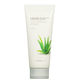 Sữa rửa mặt Herb Day 365 Cleansing Foam Aloe The Face Shop - 170 ml