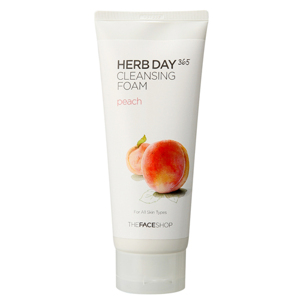 Sữa rửa mặt Herbday 365 Cleasing Foam Peach 170ml