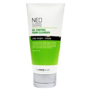 Sữa rửa mặt kiểm soát nhờn Neo Classic Homme Oil Control Foam Cleanser