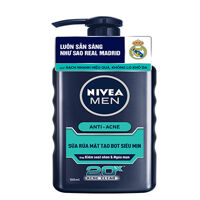 Sữa rửa mặt kiểm soát nhờn và ngừa mụn Nivea Men Anti Acne 20x