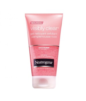 Sữa rửa mặt Neutrogena Visibly Clear Gel Nettoyant Exfoliant Pamplemousse Rose