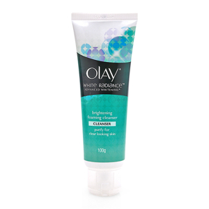 Sữa rửa mặt tạo bọt làm sáng da Olay White Radiance 100g