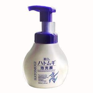 Sữa rửa mặt tạo bọt ý dĩ hatomugi the facial whip 160ml