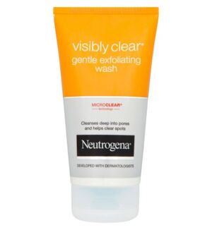 Sữa rửa mặt tẩy da chết Neutrogena Visibly Clear Gentle Exfoliating