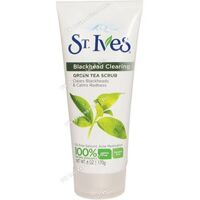 Sữa rửa mặt tẩy da chết St.Ives Blackhead Clearing Green Tea Scrub 170g