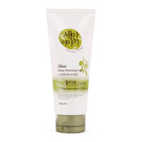 Sữa rửa mặt tinh chất oliu Welcos Olive Deep Cleansing 120g