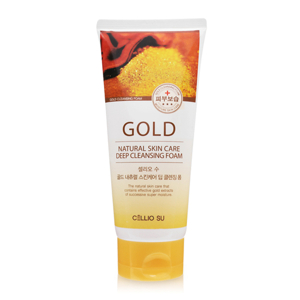 Sữa rửa mặt tinh chất vàng Cellio Su Gold Natural Skin Care Deep Cleansing Foam 150ml