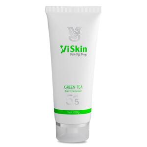 Sữa rửa mặt trà xanh Viskin Green Tea Gel Cleanser 100g