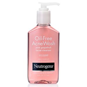 Sữa rửa mặt Neutrogena Oil Free Acne Wash Pink Grapefruit Facial Cleanser - trị mụn