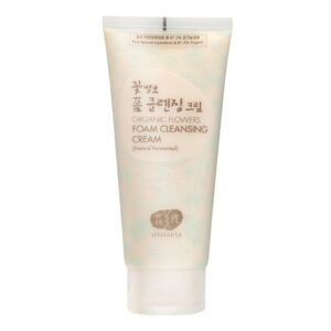 Sữa rửa mặt Whamisa Organic Flowers Foam Cleansing Cream 200ml