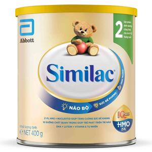 Sữa Similac HMO IQ Plus số 2 hương vani 400g (6 - 12 tháng)