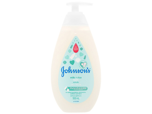 Sữa tắm cho bé Johnson's Baby chứa sữa và gạo 500ml