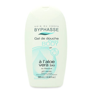 Sữa tắm dạng gel Byphasse Aloe Vera 500ml