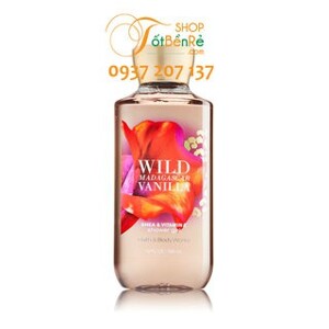 Sữa tắm dưỡng da Wild Madagasca Vanilla Bath and Body Works 295ml