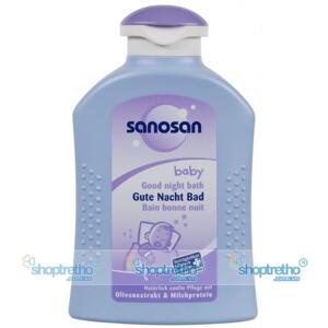 Sữa tắm giúp bé ngủ ngon Sanosan Good Night Bath 200ml