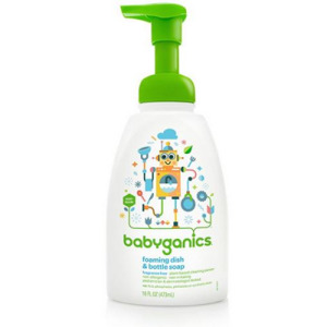 Tắm gội sơ sinh Babyganics 473ml