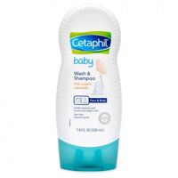 Sữa tắm gội cho bé Cetaphil Baby Wash Shampoo 230ml