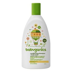 Sữa tắm gội kèm xả Babyganics 354ml