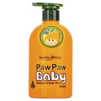 Sữa tắm gội Paw Paw Baby Healthy Care Úc 500ml