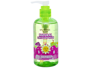 Sữa tắm gội toàn thân cho bé Purité Baby cúc la mã 250ml