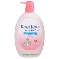 Sữa tắm Kirei Kirei hương đào 900ml