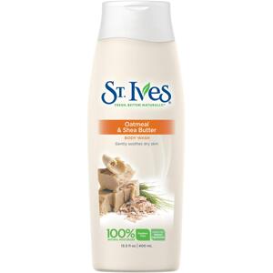 Sữa tắm lúa mạch và bơ St. Ives Oatmeal & Shea Butter body wash 709ml