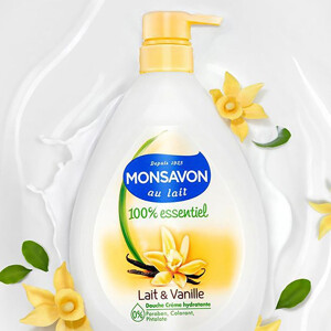 Sữa tắm Monsavon Lait & Vanille 1000ml